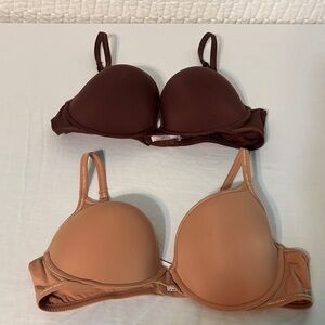 Victoria's Secret Brown and Tan Bras